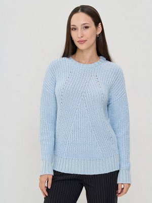 Джемпер женский 9242-94168   13976-7/3100196 жемчужно-голубой/голубой
