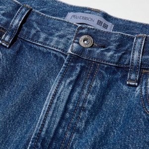 UNIQLO × JW ANDERSON – прямые джинсы из хлопкового денима