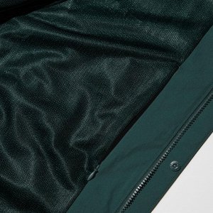 Куртка с капюшоном, темно-зеленый