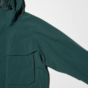 Куртка с капюшоном, темно-зеленый