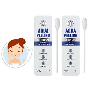 A’Pieu Очищающие палочки для лица с АНА-кислотами Aqua Peeling Cotton Swab(Intensive), 3мл