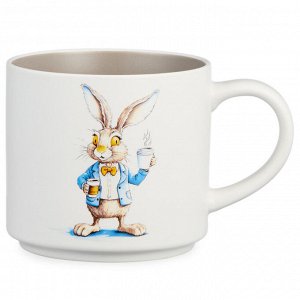 Кружка фарфоровая Lefard Crazy Coffee 500 мл — яркий заряд для утреннего ритуала