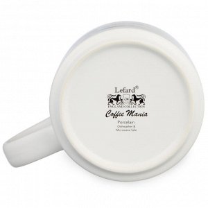 Кружка фарфоровая Lefard Crazy Coffee 500 мл — яркий заряд для утреннего ритуала