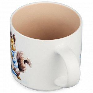Фарфоровая кружка LEFARD Crazy Coffee 500 мл — яркое вдохновение для утреннего кофе