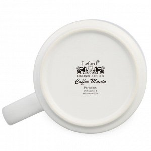Фарфоровая кружка Lefard Crazy Coffee 500 мл — яркий заряд для утреннего ритуала