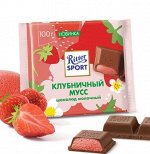 Шоколад Риттер Спорт Клубничный Мусс 100 г 1уп.