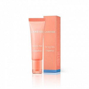 Laneige Lip Glowy Balm - Grapefruit Увлажняющий бальзам-тинт для ухода за кожей губ и придания естественного оттенка