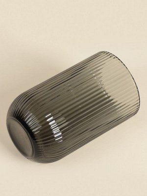Стаканы SL Home «Модерн», 400 мл, 8x13 см, набор 6 шт., стекло, графитовые