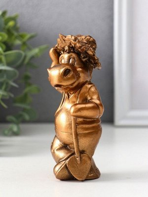 Фигурка «Конь дачник», 12x6x6 см, бронза