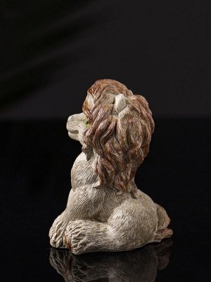 Фигурка гипс «Жеребёнок», 8x6x6 см, бежевый