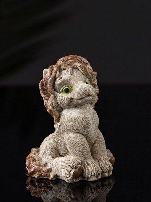 Фигурка гипс «Жеребёнок», 8x6x6 см, бежевый