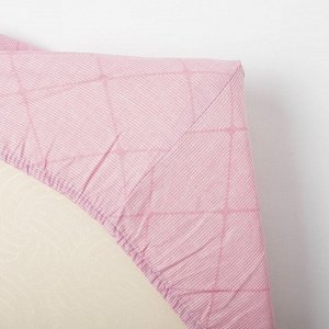 Детское постельное бельё «Спящие зверюшки», цвет розовый, 112х147, 100х150, 40х60см