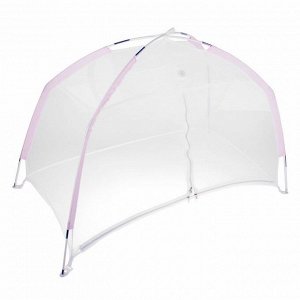 Манеж-палатка для ребёнка, москитная сетка на молнии, цвета МИКС