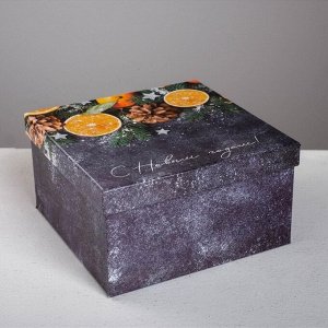 Набор подарочных коробок 6 в 1 «С Новым годом», 10x10x6 - 20x20x11 см