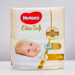 Подгузники "Huggies" Elite Soft 2, 3-6кг, 82 шт