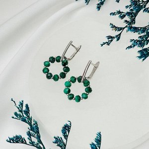Серьги из Малахита
