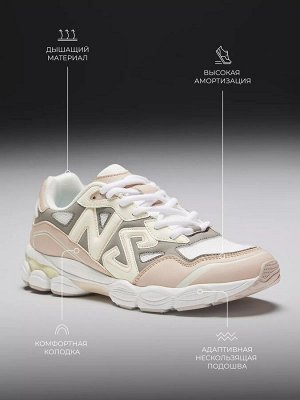 Кроссовки Артикул: N8SH.011.1
Цвет: Бежевый
Размер на модели: 38

*	Дышащий материал
*	Высокая амортизация
*	Комфортная колодка
*	Высота подошвы 4см
*	Материал верха: 50% полиэстеровая сетка, 45% ми