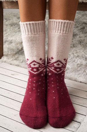 Женские шерстяные носки Happyfox