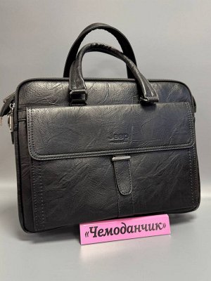 Сумка мужская портфель кожаная