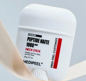 Укрепляющий пептидный стик для шеи и декольте Premium Peptide Naite 1000 Shot Neck Stick, 20гр.