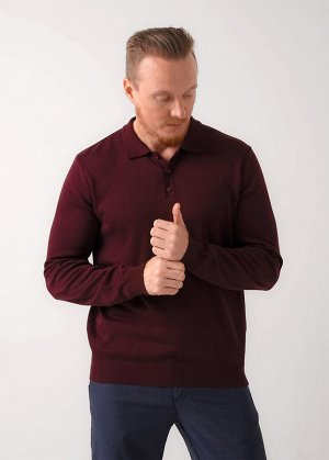 Джемпер. Цвет: бордовый