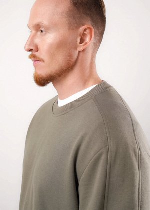 Джемпер. Цвет: хаки