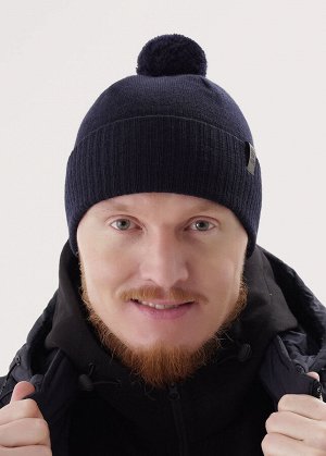 Шапка. Цвет: т.синий