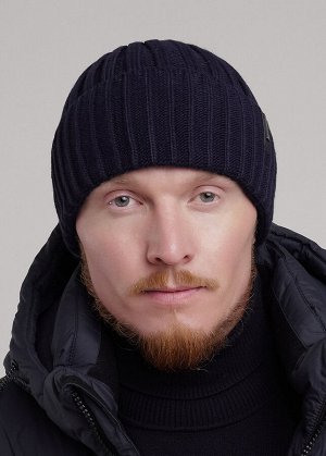 Шапка. Цвет: т.синий