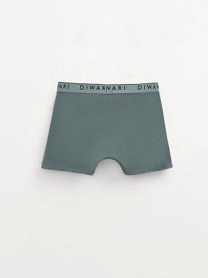 Трусы. Цвет: stormy green-silver blue