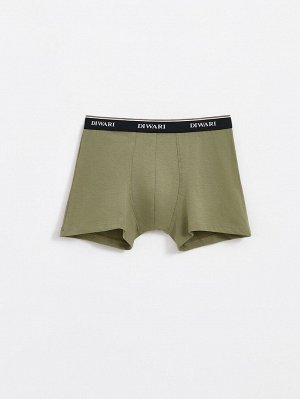 Трусы. Цвет: khaki-black strip