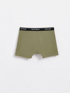 Трусы. Цвет: khaki-black strip