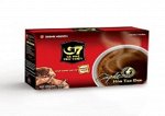 Растворимый кофе  фирмы «TrungNguyen» Чёрный кофе «G7»

В 1 упаковке 15 пакетиков по 2 грамма.