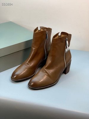 Ботильоны женские кожаные демисезонные