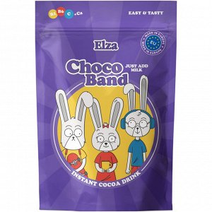 Какао Elza Choco Band с витаминами и кальцием, 200г пакет