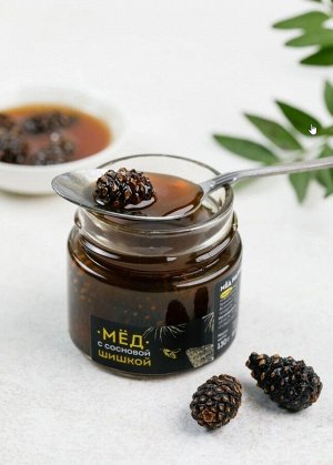 Мед с сосновой шишкой / Cedar Immuno / 100 г / Сибирский кедр