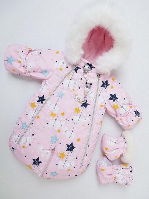 Комбинезон. Цвет: Розовый