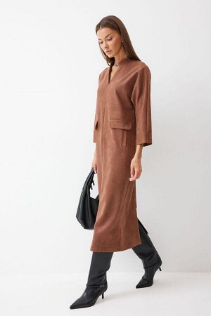 Платье LYUSHe 4196 коричневый