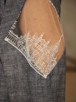 Жакет. Цвет: Синий