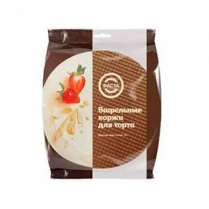 Коржи /ФАСТА/ 90г Вафельные, с какао