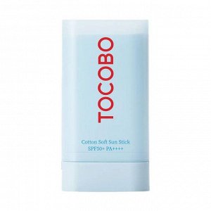 Себорегулирующий солнцезащитный стик для лица TOCOBO Cotton Soft Sun Stick SPF50+ PA++++ 19г 1/100