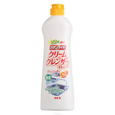Крем чистящий для кухни «Kaneyo - Экстракт бамбука» (апельсин) 400 г / 24
