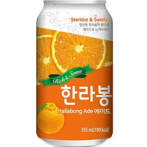 Напиток б/а газированный со вкусом халлабонга Hallabong Ade 350 мл