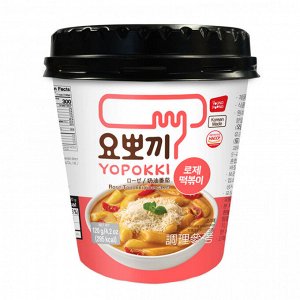 Рисовые клецки с соусом розе (сливочно-томатным) Rose Topokki  130г