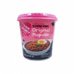 Рисовые клецки + лапша оригинальный вкус Pink Rocket Original  140гр 140г