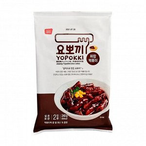 Рисовые клецки с соусом чаджан Jjajang Topokki 240 г