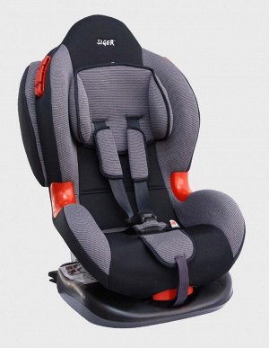 Детское автокресло "SIGER ART Кокон ISOFIX" KRES0119 серый, 1-7 лет, 9-25 кг, группа 1/2