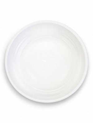 Кашпо - бонсайница для кактусов и суккулентов, 800 мл, 18x5.5 см, d=15 см, керамика, белое