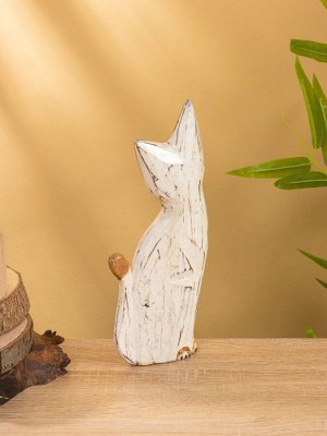 Сувенир «Кошка в ошейнике», 7x3.5x20 см, дерево, МИКС