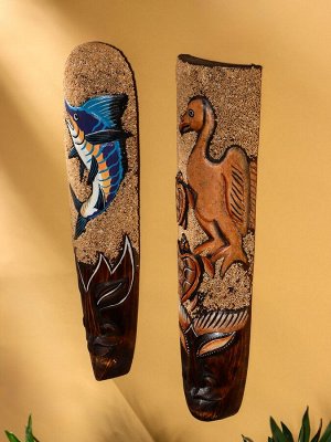 Маска «Абориген», 50 см, дерево, МИКС