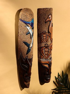 Маска «Абориген», 50 см, дерево, МИКС